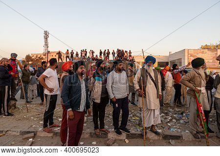 January 2021 Delhi, India
Farmers Are Protesting At Singhu Border Against The New Farm Law In India.