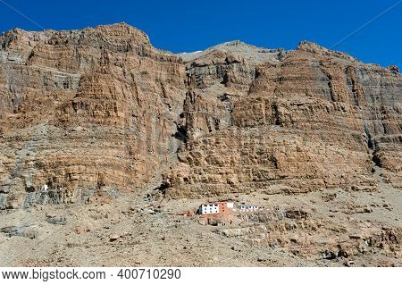 Mountains Of The Himalayas, Young Beautiful High Mountains Of Tibet.