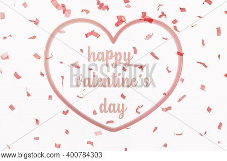 Written Valentine\'s Day. Celebration Concept. Love Concept. Space To Write