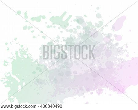 Abstract Fluid Splash. Red And Pink Watercolor Textured Background. Vector Brush Stroke. Sale Banner