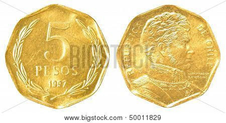 5 Chilean Pesos Coin