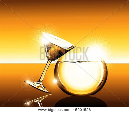 Kokteyl cam ve Fishbowl