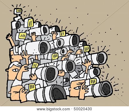 Paparazzi Cartoon No.1