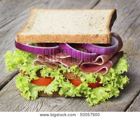 Parma Ham Sandwich