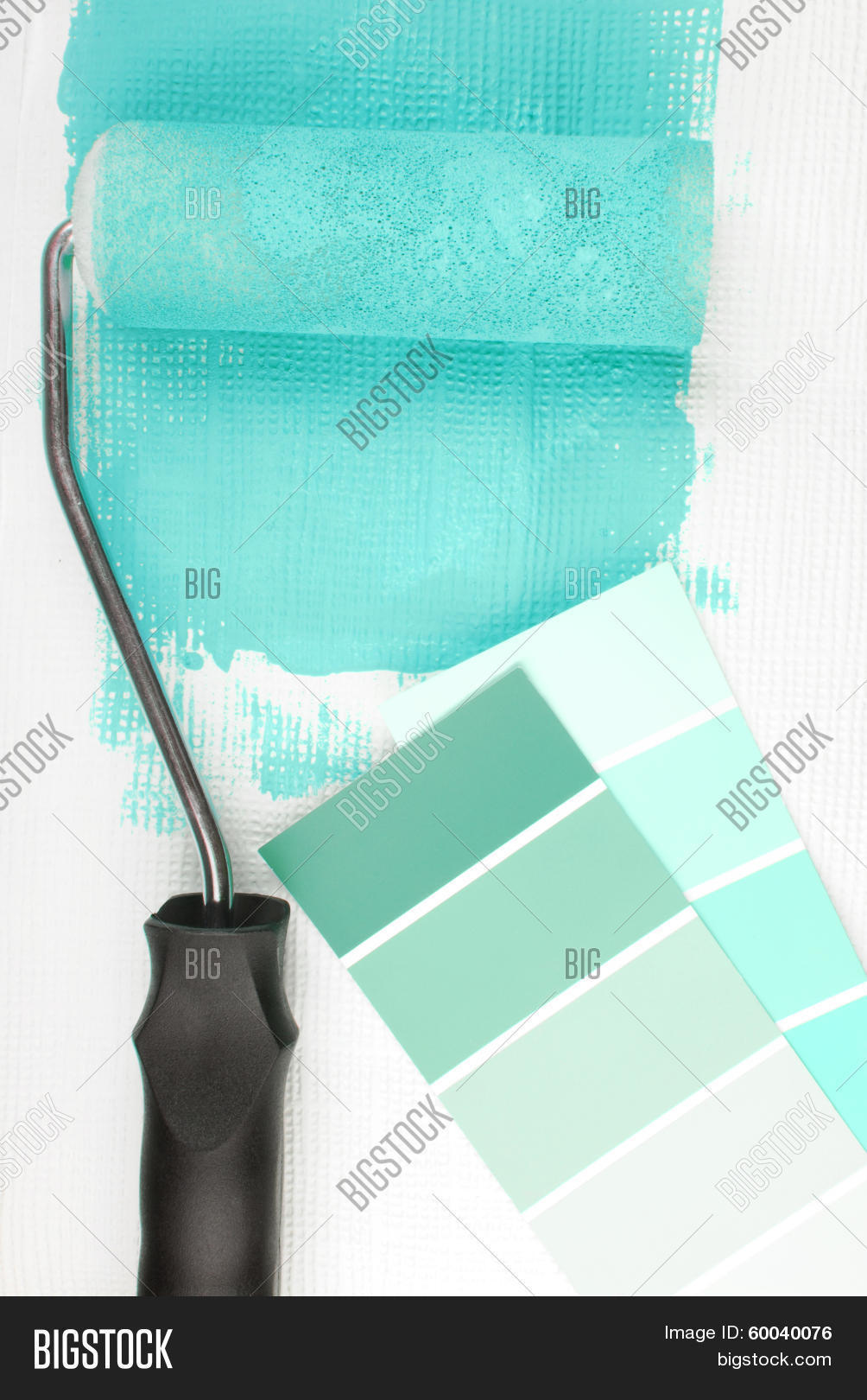 Paint Roller Color Image & Photo (Free Trial) Bigstock