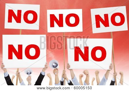 Crowds Of People Protested Against Environment Pollution