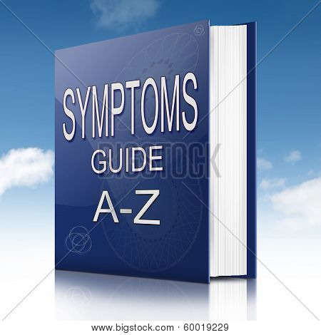 Symptoms Concept.