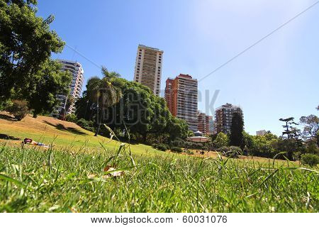 Plaza Barrancas De Belgrano In Buenos Aires