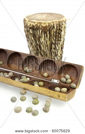 African Drum And Awale Game