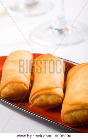 chinesa rolinho primavera
