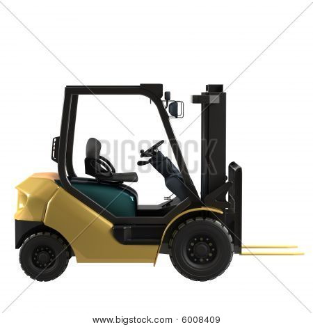 Carrelli elevatori industriali isolate