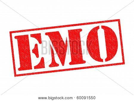 Emo Rubber Stamp