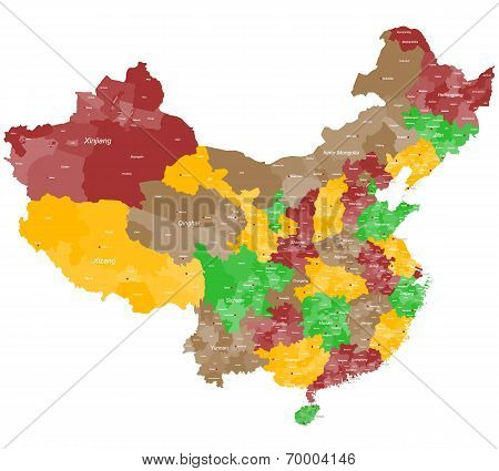 Map of China