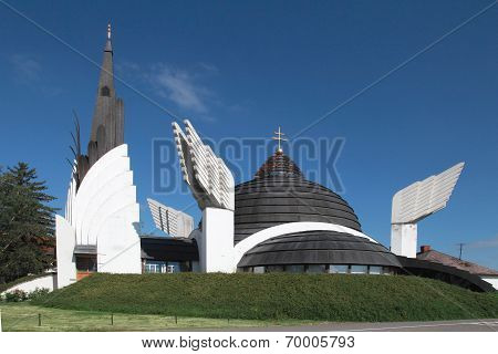 Greek Catholic Church. Csenger, Hungary