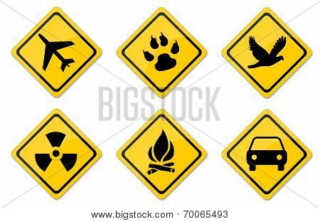 Warning Signs Set