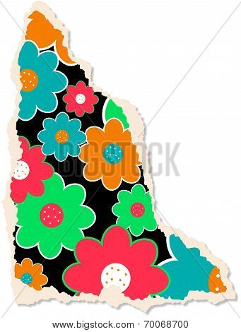 Floral Scrapbooking Paper