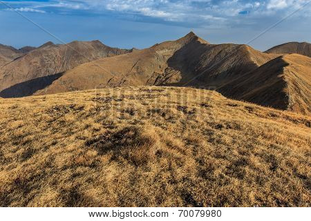 The Moldoveanu Peak In Fagaras Mountains