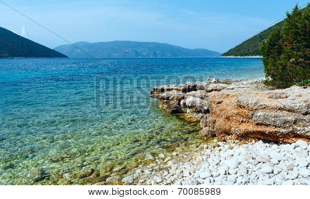 Antisamos Beach Summer View (greece,  Kefalonia).