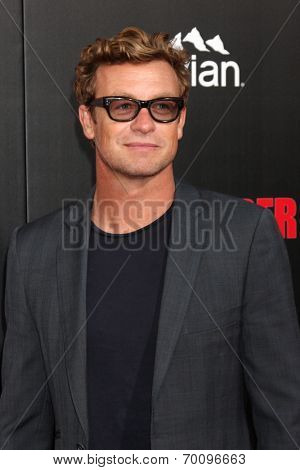 LOS ANGELES - AUG 13:  Simon Baker at 