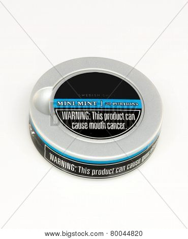 Can of Smokeless Tobacco