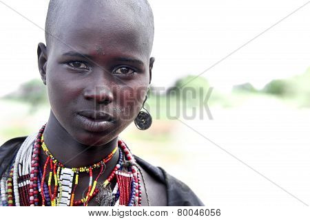Portrait Of The African Woman.