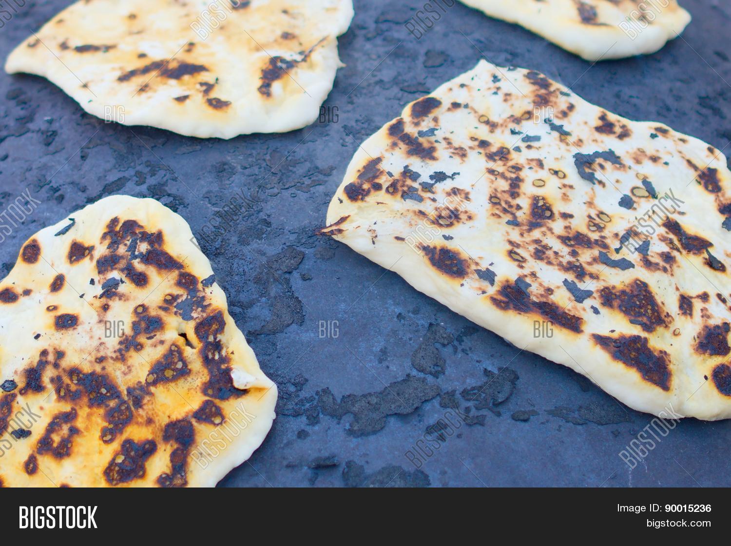 Pita Bread Baking On Image & Photo (Free Trial) Bigstock