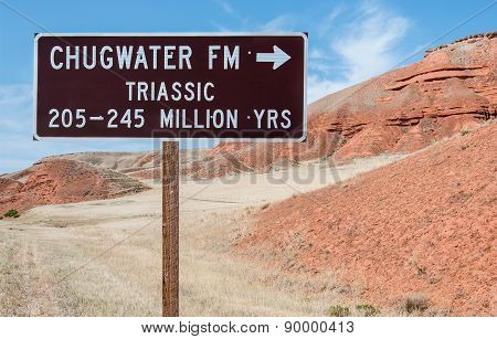 Geological Information Sign