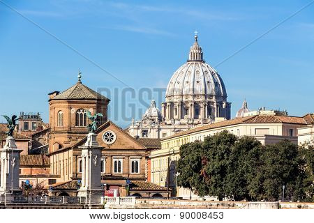 italy, rome, st. peter's basilica