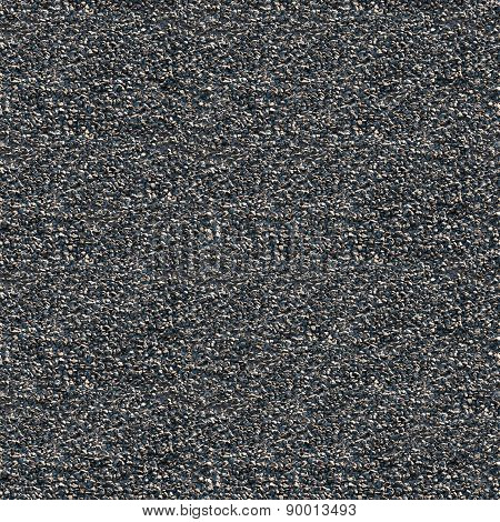 Macadam With Asphalt Seamless Background
