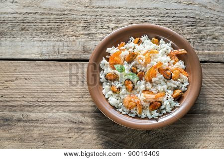 Carnaroli Rice With Seafood