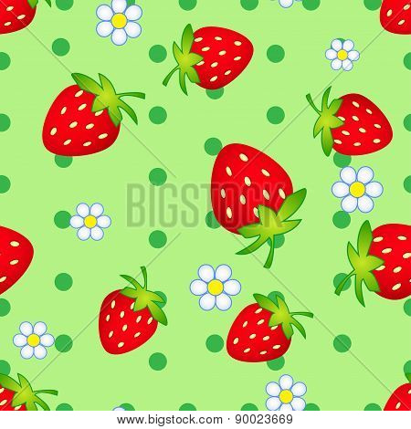 Strawberry Flowers