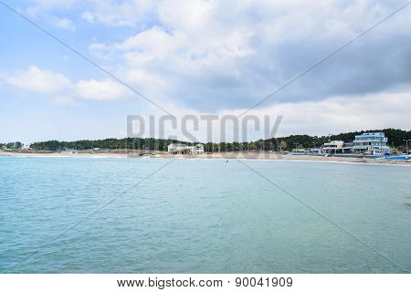 Iho Teu Beach In Jeju Island
