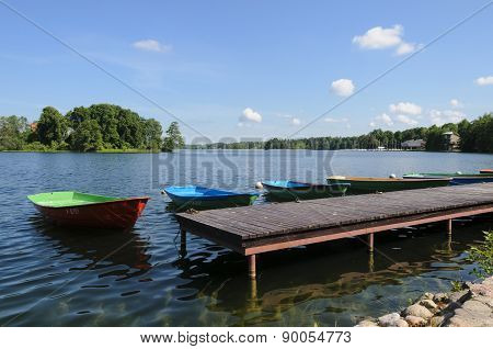 Pier And Boats