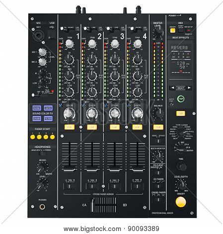 DJ Mixer black