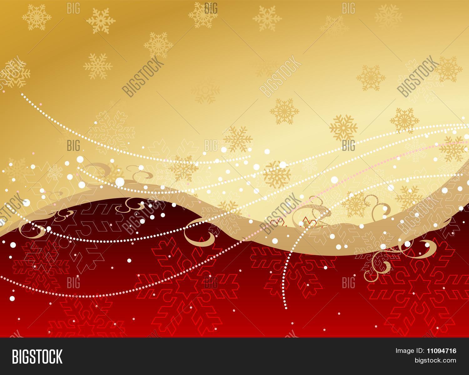 Gold Christmas Vector & Photo (Free Trial) | Bigstock
