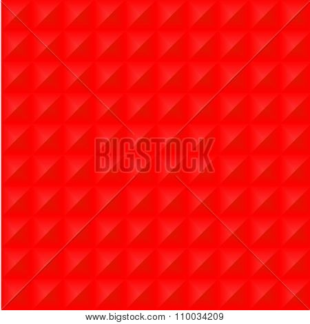 Geometrical Abstract Seamless Pattern In Red Color