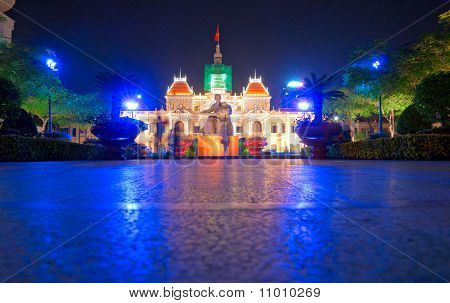 Folks Udvalget bygning i Ho Chi Minh City, Vietnam