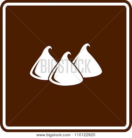 chocolate chips sign