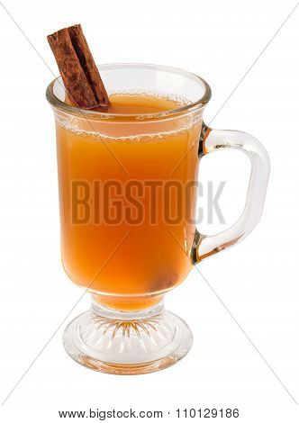 Apple Cider And Cinnamon Stick