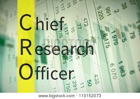 Chief research officer