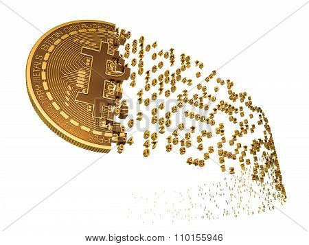 Bitcoin Falling Apart To Digits