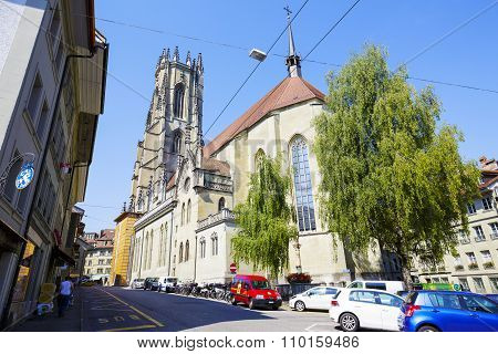 The Cathedral Of St. Nicholas, Fribourg