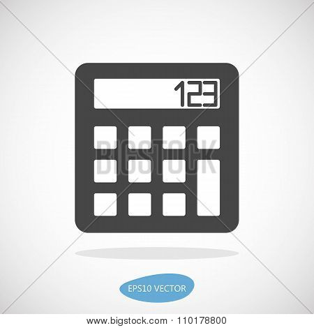 Calculator Icon isolated