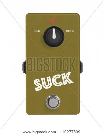 Guitar Effect Pedal - Stomp box -  Suck Pedal