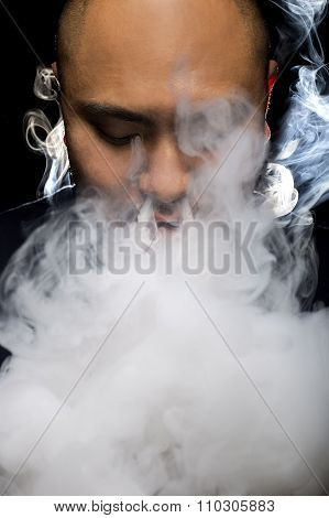 Ominous Looking Vape Smoker