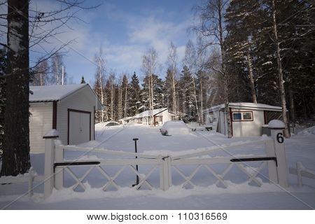 snow covered