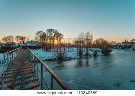 bridge through Trubezh