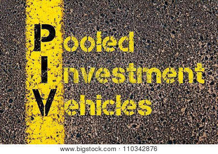 Accounting Business Acronym Piv Pooled Investment Vehicles