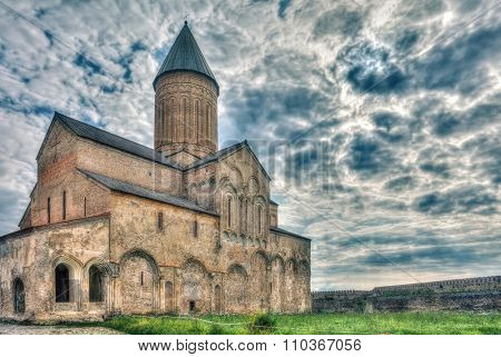 Alaverdi cathedral in Kakheti region, Georgia