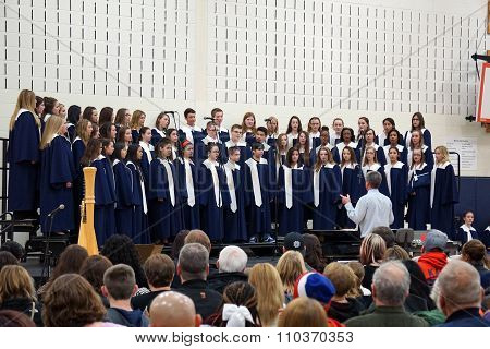 Drauden Point Middle School Winter Choir Concert